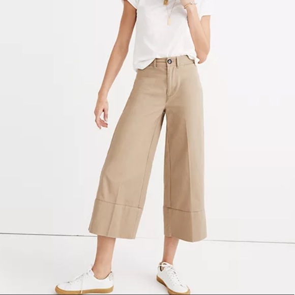 Madwell Langford Wide leg cropped pants - Picture 2 of 6